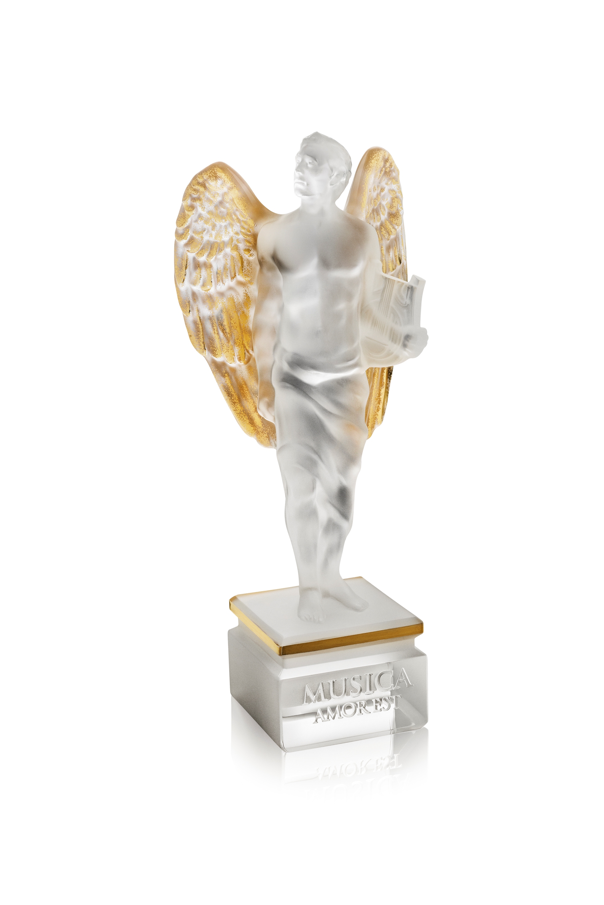 英國歌手艾爾頓強攜手法國水晶品牌LALIQUE打造「愛之天使」_義賣水晶雕刻抗愛滋3.jpg
