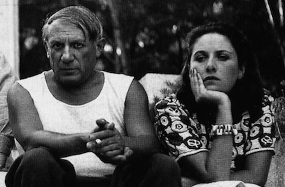畢卡索與法國超現實主義攝影師朵拉。.jpg