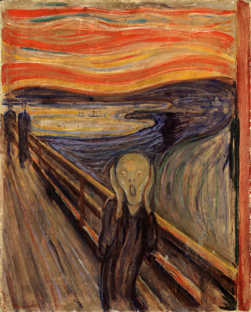 孟克《吶喊》油畫版本。圖取自Wikipedia。.jpg