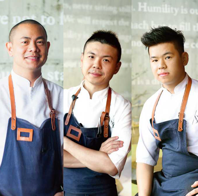 RAW三位主廚(由左至右)江振誠、Alain黃以倫與Zor陳將停.png