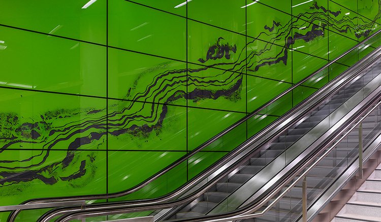 當你上班途中完全沒有廣告干擾……德國杜塞爾多夫打造一條完全沒有廣告的藝術地鐵！_(4).jpg