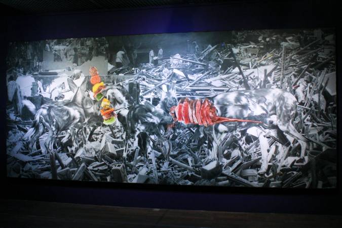 羅納德．溫杜拿《殘破家園》。圖／非池中藝術網攝。.jpg