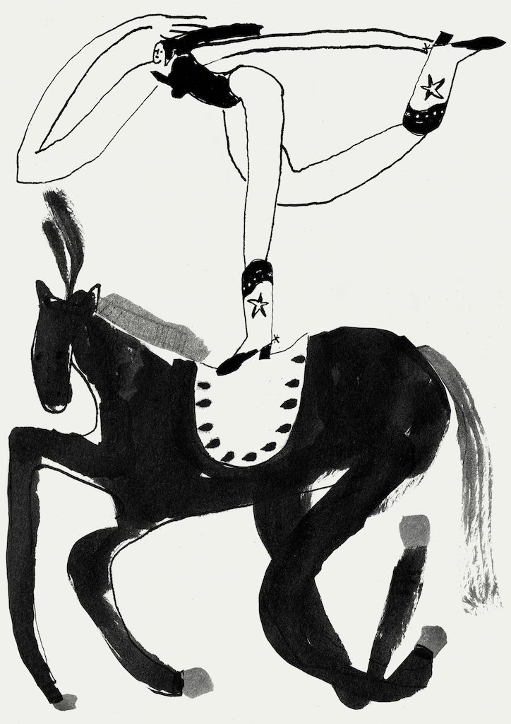以野獸派馬諦斯之筆，荷蘭插畫家Lucia_Lenders描繪完美無瑕的巨大女人(7).jpg