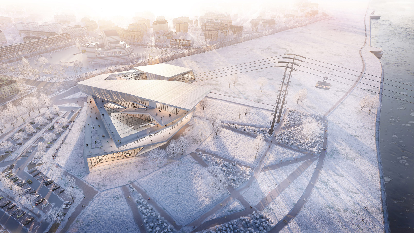 全球第一座跨境纜車站！荷蘭UNStudio打造雪地中最美節點_橫跨黑龍江連接中俄(1).jpg