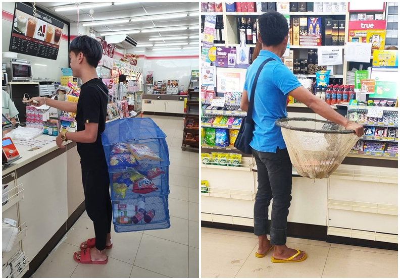 全民樂於響應塑膠袋禁令！泰國人購物有什麼可愛的逗趣花招？(7).jpg