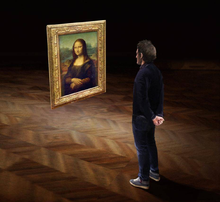 羅浮宮將舉辦達文西逝世500週年重量級回顧展，期間與HTC_VIVE_Arts首次攜手合作，透過VR科技賦予名畫《蒙娜麗莎》全新的觀賞體驗及詮釋方式(4).jpg