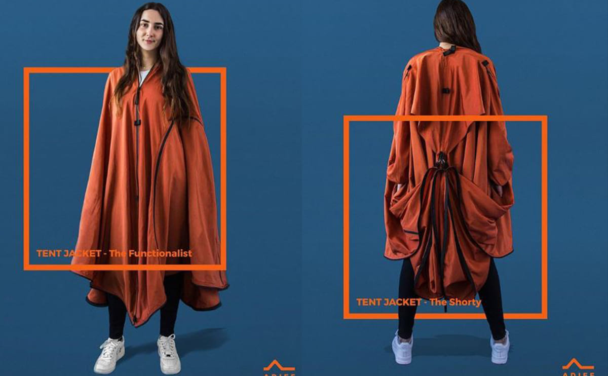 是帳篷也是夾克！美國設計品牌ADIFF為難民打造可穿上身的「帳篷夾克」.jpg