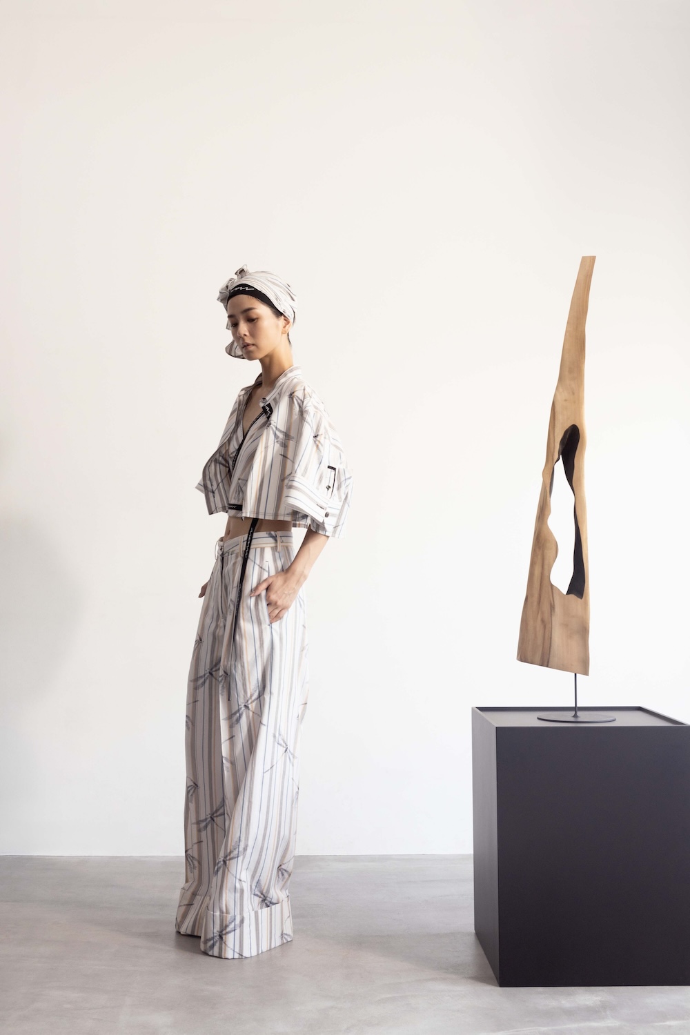 翻轉38公分窄幅限制！日本時裝品牌MIZEN如何以當代版型續寫將逝的和服布料工藝_MIZEN夏季素材單品-4.jpg