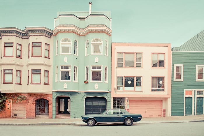 換上粉彩濾鏡的舊金山　攝影師Helene_Havard的糖果色風景(4).jpg