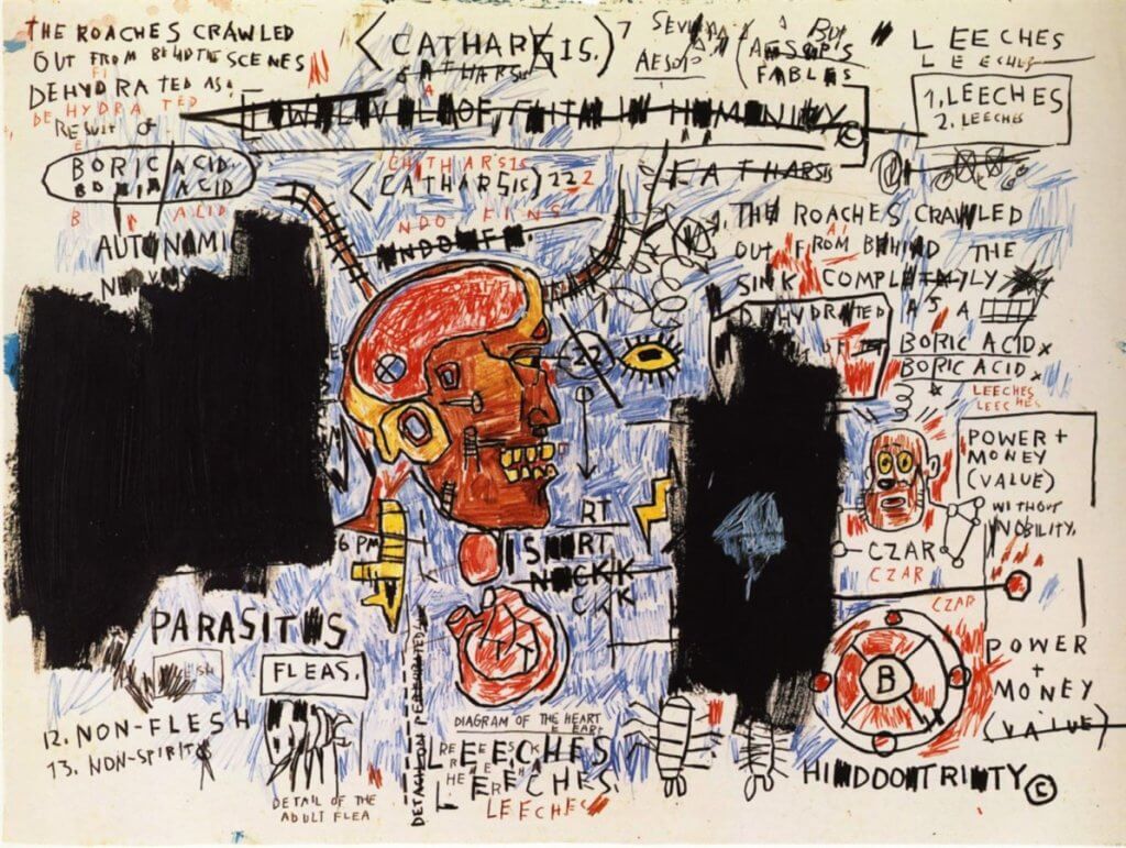 紐約藝術｜萬白叢中一點黑_穿著ARMANI塗鴉的Basquiat_(8).jpg