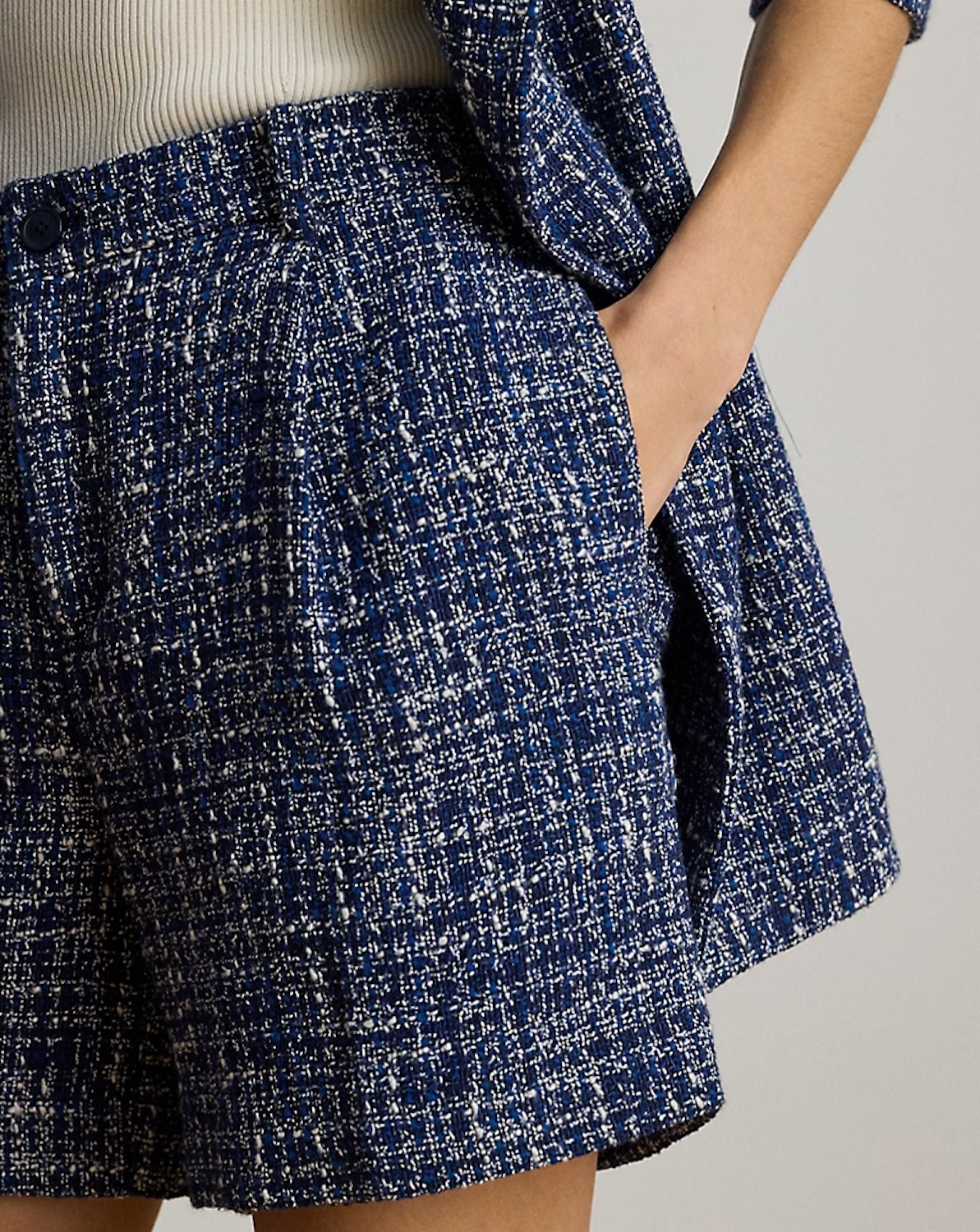 不刻意才最有質感：用LAUREN_RALPH_LAUREN打造5個約會穿搭_tweed-shorts副本.jpg