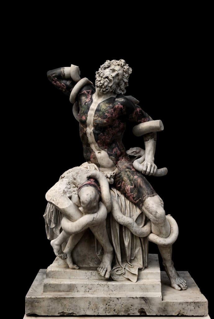 神聖與褻瀆同體：Fabio_Viale在古典維納斯雕像上刺青2.jpg