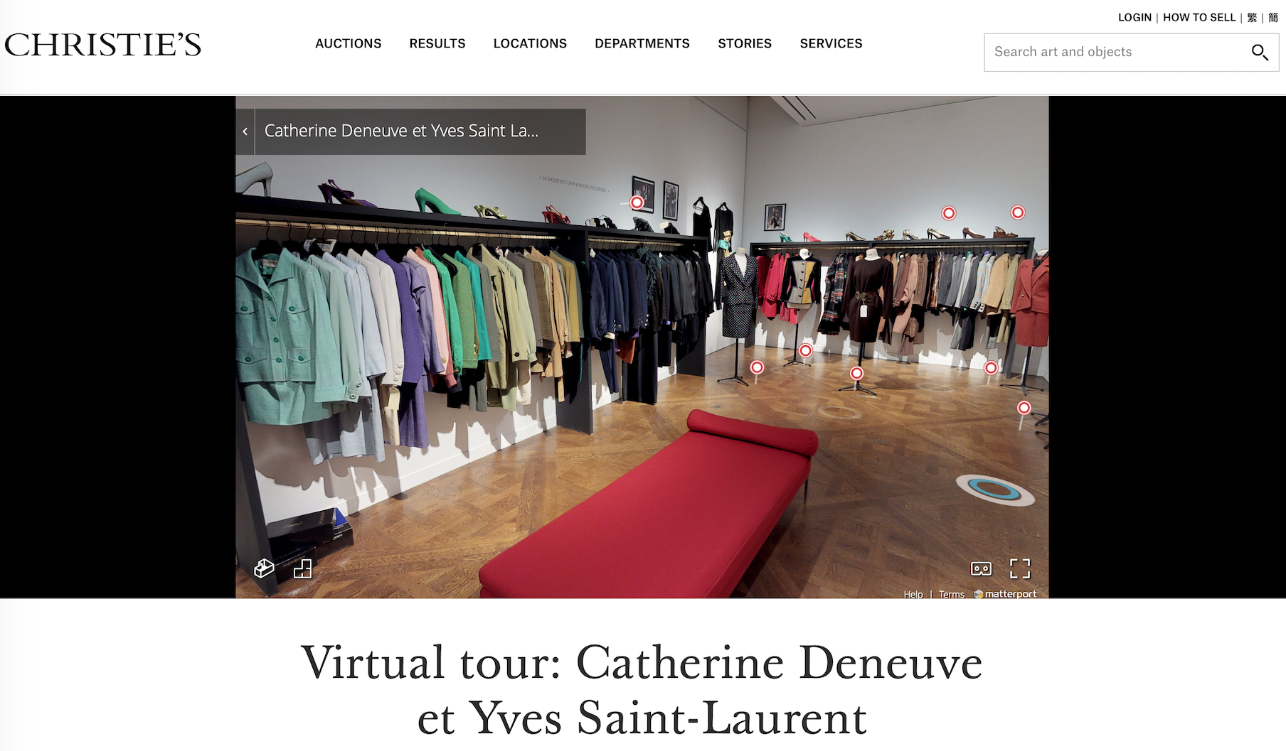 法國傳奇女演員凱薩琳丹妮芙拍賣一批珍貴的YSL高訂禮服，130件拍得百萬美元(3).png