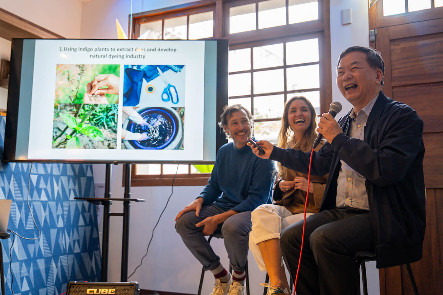 靛藍的永續旅程！西班牙Tintoremus與台灣太平藍的藍染跨文化對話_台灣太平藍與西班牙Tintoremus交流座談01.jpg