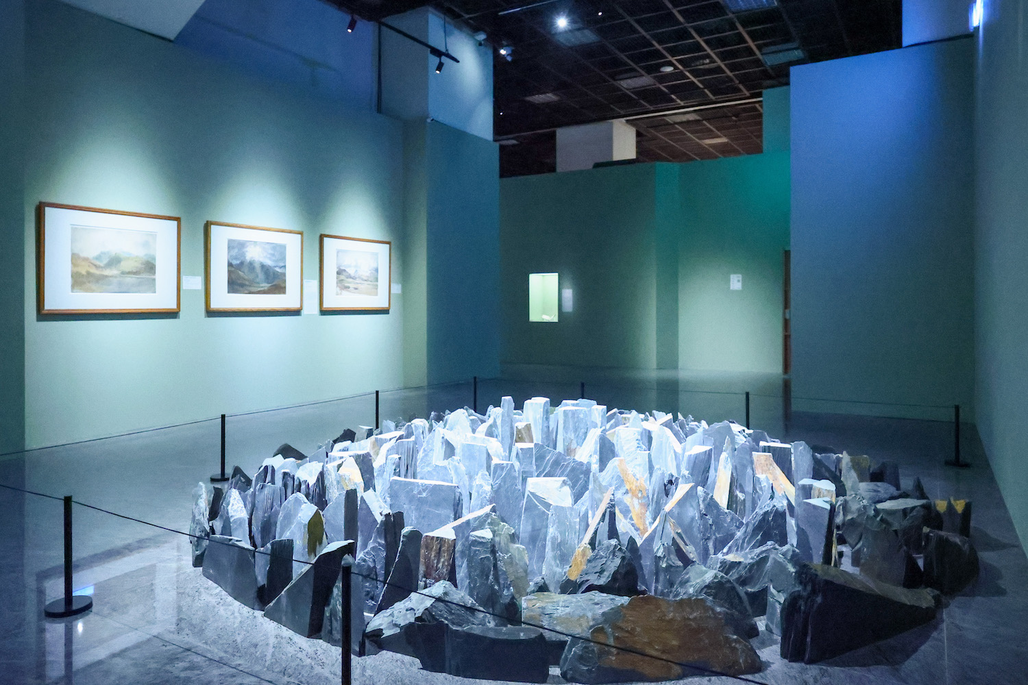 透納250週年最大巡迴展！他畫的不只是風景，而是光本身_展場現場照18。圖：「威廉•透納特展：崇高的迴響」提供.jpg
