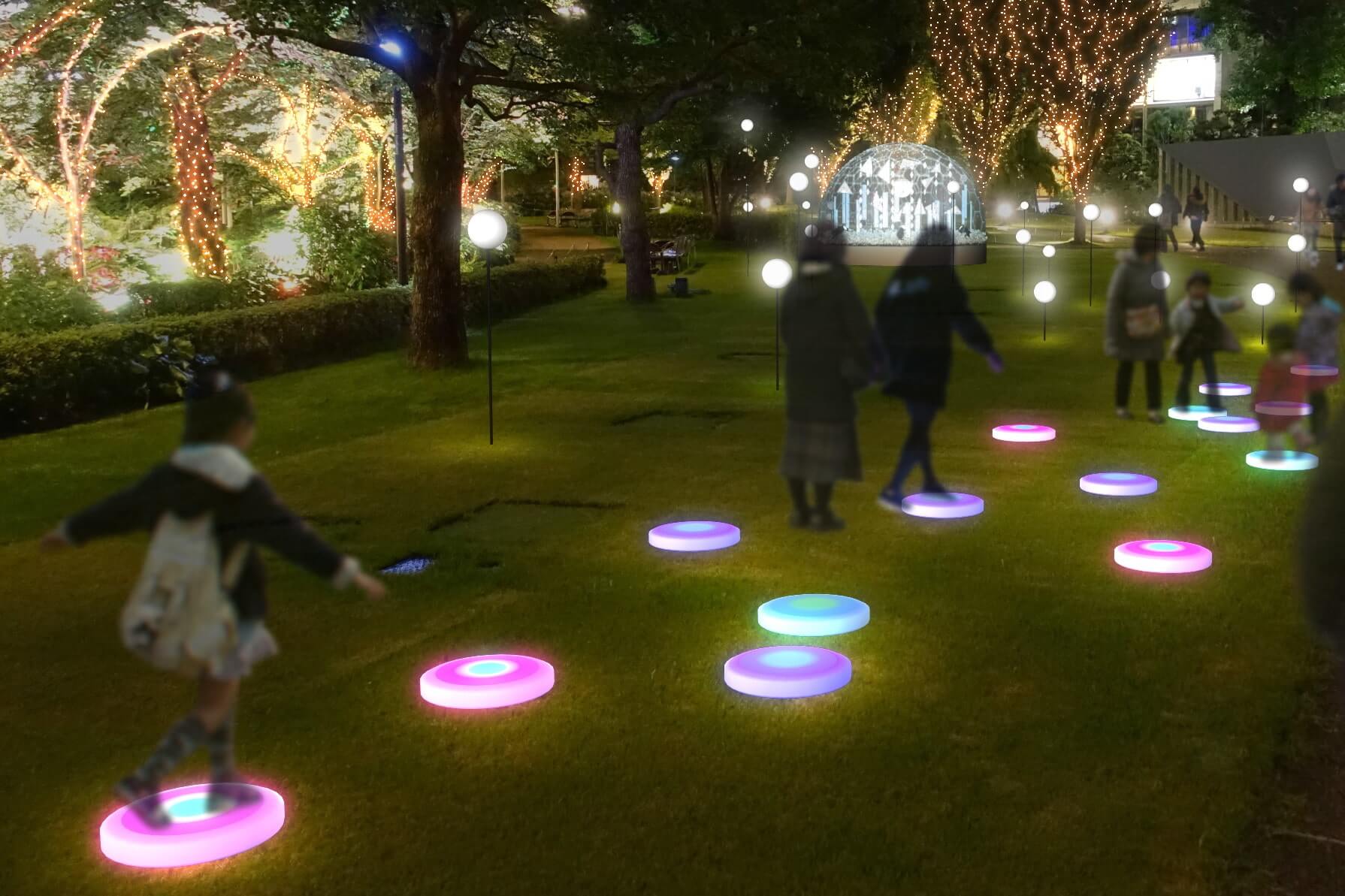 4-2_東京中城的「STEP_LIGHT」互動照明裝置藝術。(圖片來源：©Tokyo_Midtown_Management_Co.,_Ltd_.)_.jpg